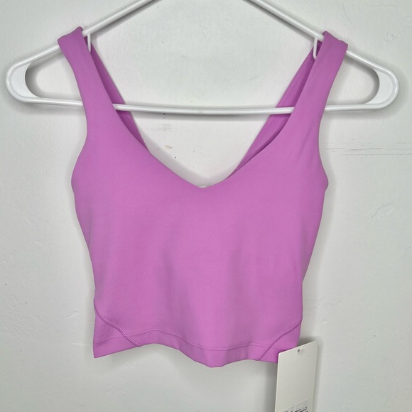 ❗️SOLD❗️NWT Lululemon Dahlia Mauve Align Tank Top [Sz. 0] - Picture 2 of 5
